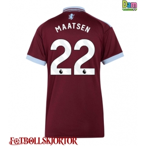 Aston Villa Ian Maatsen #22 Hemmatröja Dam 2026-27 Kortärmad